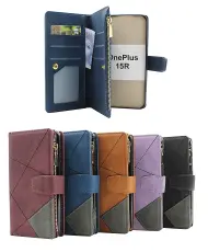 XL OnePlus 15R Lyx Pl&aring;nboksfodral