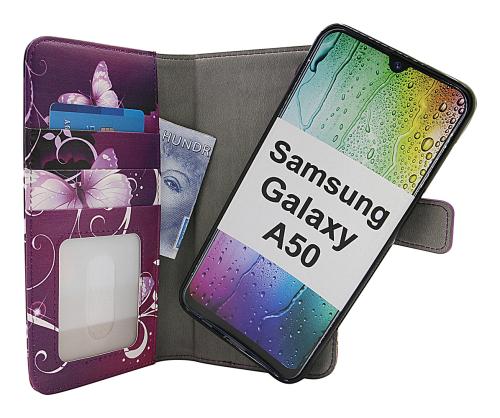 CoverinSkimblocker Magnet Designwallet Samsung Galaxy A50 (A505FN/DS)