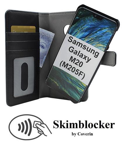 CoverinSkimblocker Magnet Fodral Samsung Galaxy M20 (M205F)