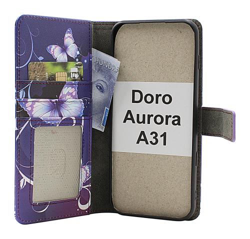 Skimblocker Doro Aurora A31 Magnet Plånboksfodral Design