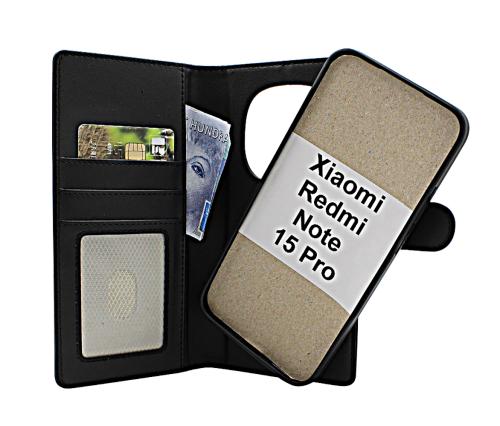 Skimblocker Xiaomi Redmi Note 15 Pro Magnet Plånboksfodral
