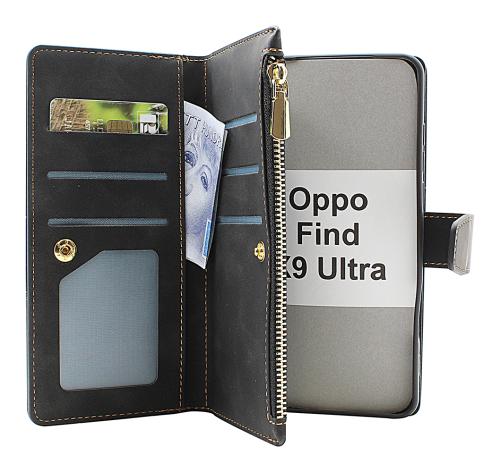 XL Oppo Find X9 Ultra Lyx Plånboksfodral