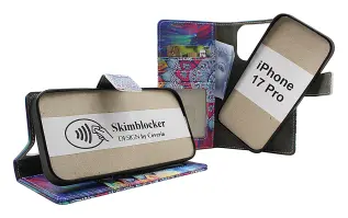 Skimblocker iPhone 17 Pro Magnet Pl&aring;nboksfodral Design