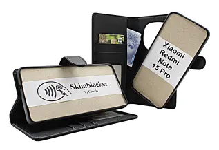 Skimblocker Xiaomi Redmi Note 15 Pro Magnet Pl&aring;nboksfodral