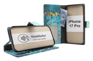 Skimblocker iPhone 17 Pro Plånboksfodral Design