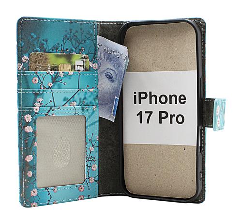 Skimblocker iPhone 17 Pro Plånboksfodral Design