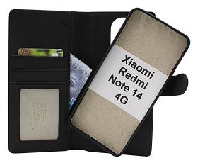 Skimblocker Xiaomi Redmi Note 14 4G Magnet Plånboksfodral