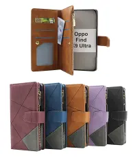 XL Oppo Find X9 Ultra Lyx Pl&aring;nboksfodral