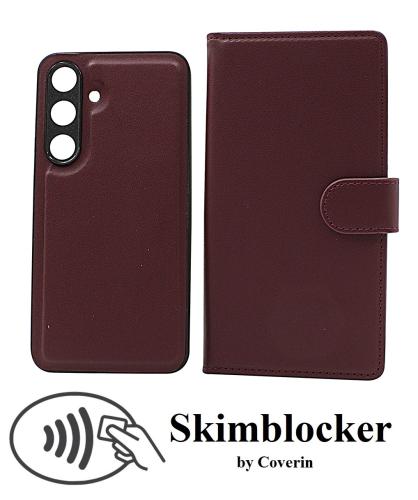 CoverinSkimblocker Samsung Galaxy S25 Magnet Plånboksfodral