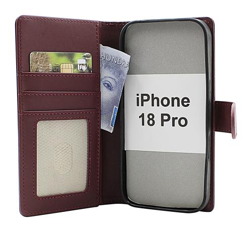 Skimblocker iPhone 18 Pro Magnet Plånboksfodral