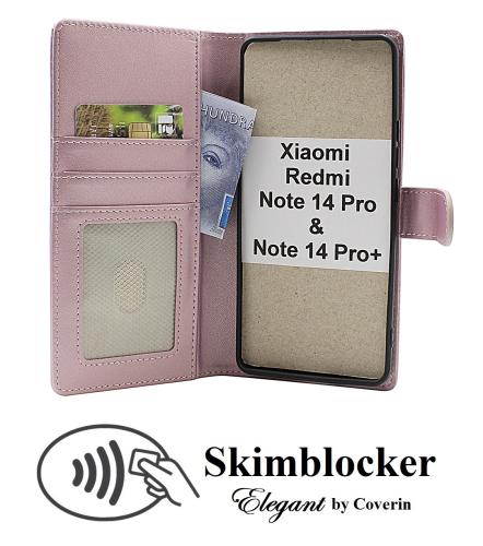 Skimblocker Xiaomi Redmi Note 14 Pro / 14 Pro+ Plånboksfodral