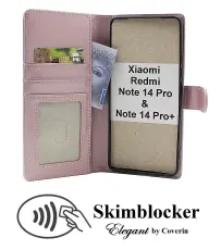 Skimblocker Xiaomi Redmi Note 14 Pro / 14 Pro+ Plånboksfodral