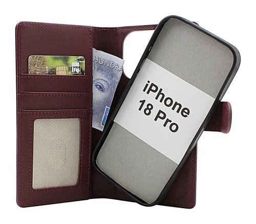 Skimblocker iPhone 18 Pro Magnet Plånboksfodral