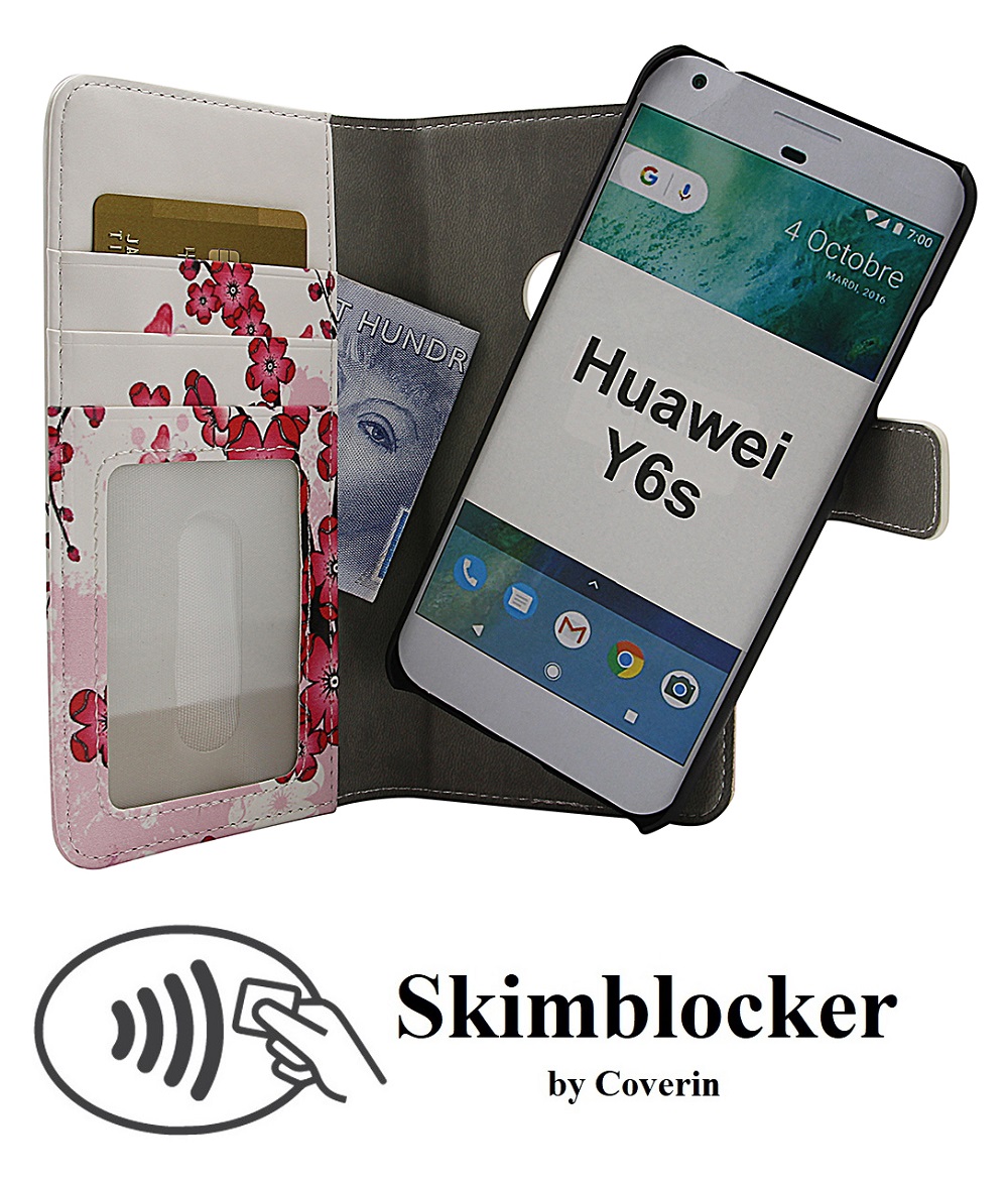 CoverInSkimblocker Magnet Designwallet Huawei Y6s