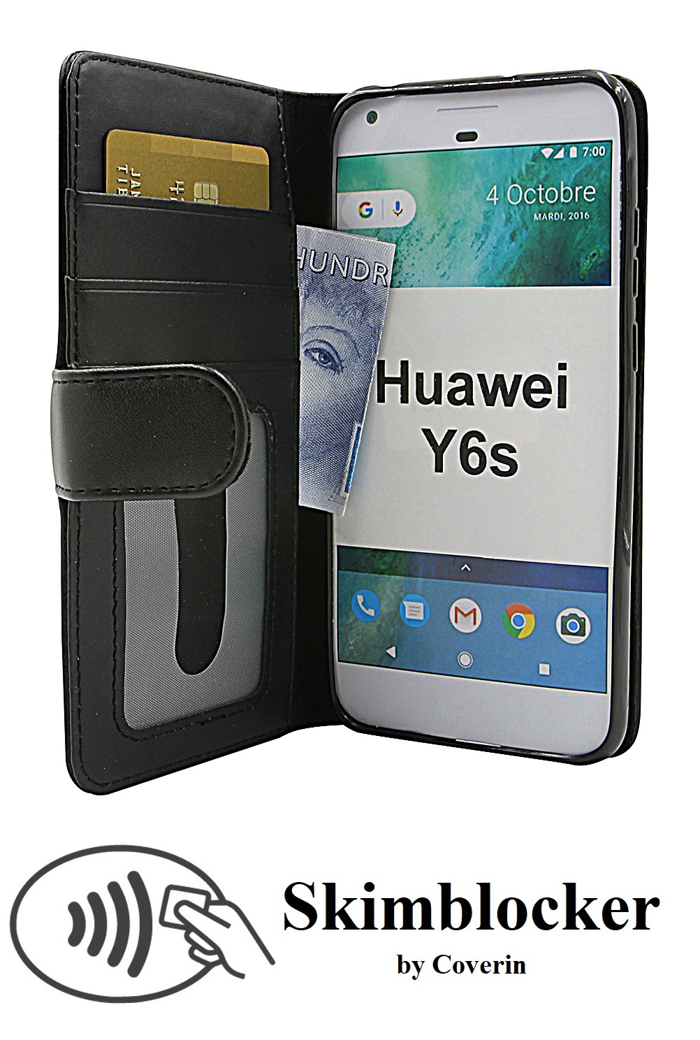 CoverInSkimblocker Plnboksfodral Huawei Y6s