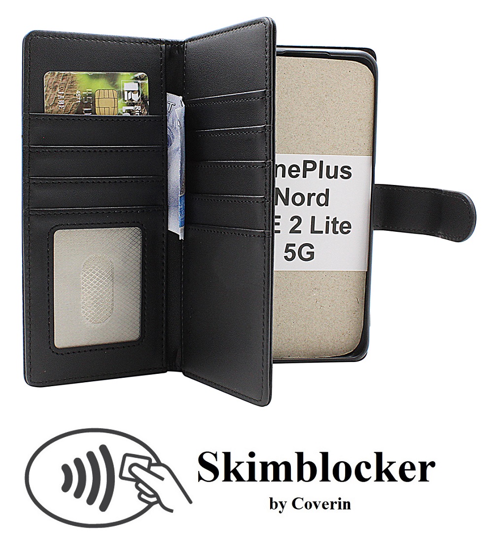 Skimblocker OnePlus Nord CE 2 Lite 5G XL Plånboksfodral