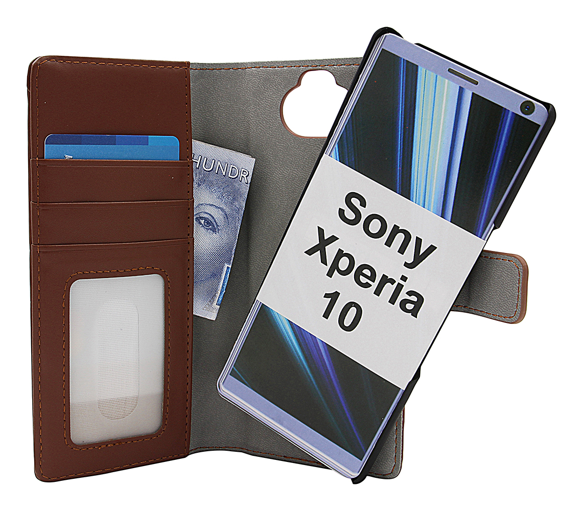 CoverInSkimblocker Magnet Fodral Sony Xperia 10