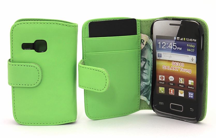 CoverInPlnboksfodral Samsung Galaxy Young (s6310)