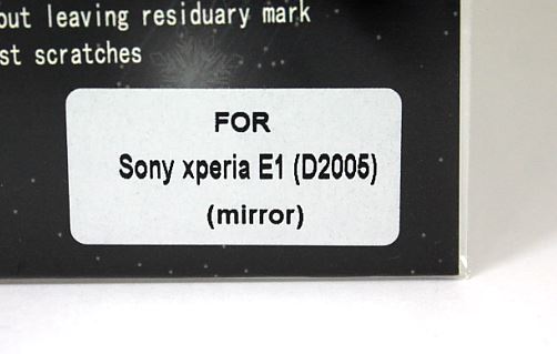 billigamobilskydd.seSpegelskrmskydd Sony Xperia E1 (D2005)
