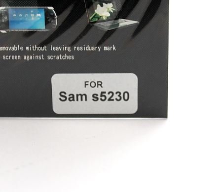 billigamobilskydd.seSkrmskydd Samsung Tocco Lite (S5230)