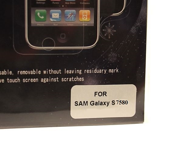 billigamobilskydd.seSamsung Galaxy Trend Plus skrmskydd 6-pack (S7580)