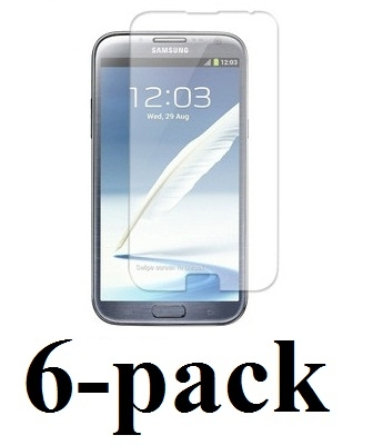 billigamobilskydd.seSamsung Galaxy Note 2 skrmskydd 6-pack