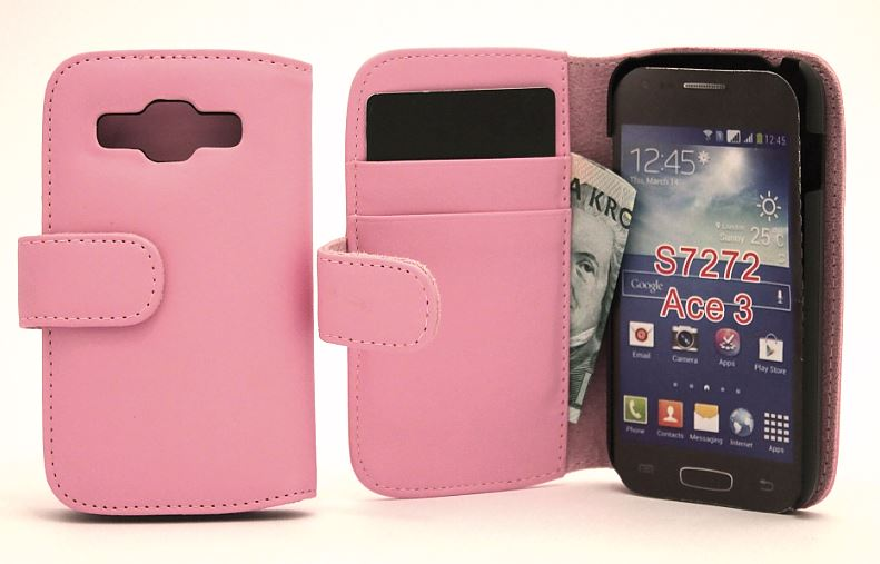 CoverInPlnboksfodral Samsung Galaxy Ace 3 (s7275)