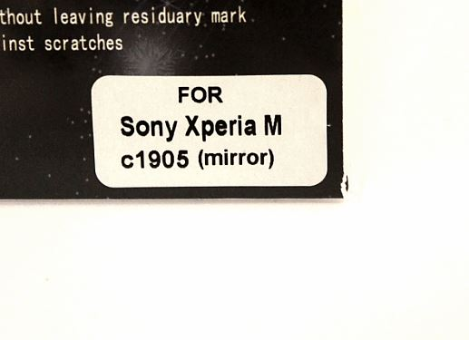 billigamobilskydd.seSpegelskrmskydd Sony Xperia M (c1905)