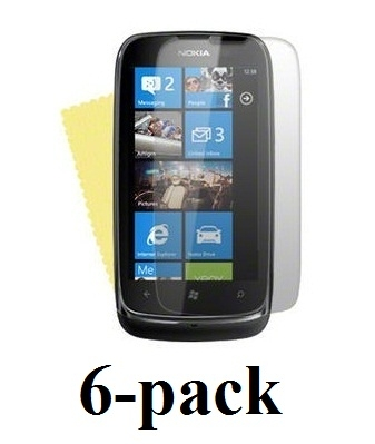 billigamobilskydd.seNokia Lumia 610 skrmskydd 6-pack