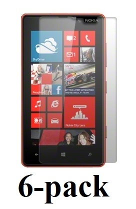 billigamobilskydd.seNokia Lumia 820 skrmskydd 6-pack