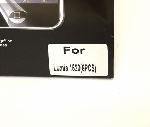 billigamobilskydd.seSkrmskydd Nokia Lumia 1520 6-pack