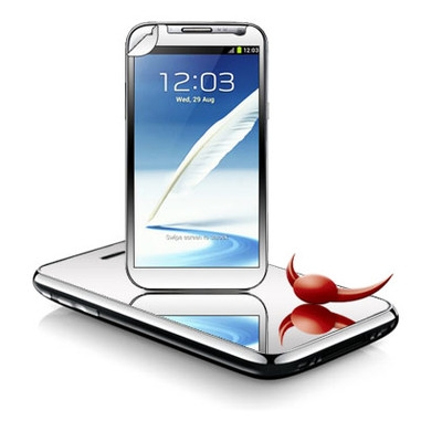 billigamobilskydd.seSamsung Galaxy Note 2 (N7100) spegelskrmskydd