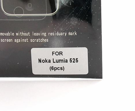 billigamobilskydd.seSkrmskydd Nokia Lumia 525 6-pack