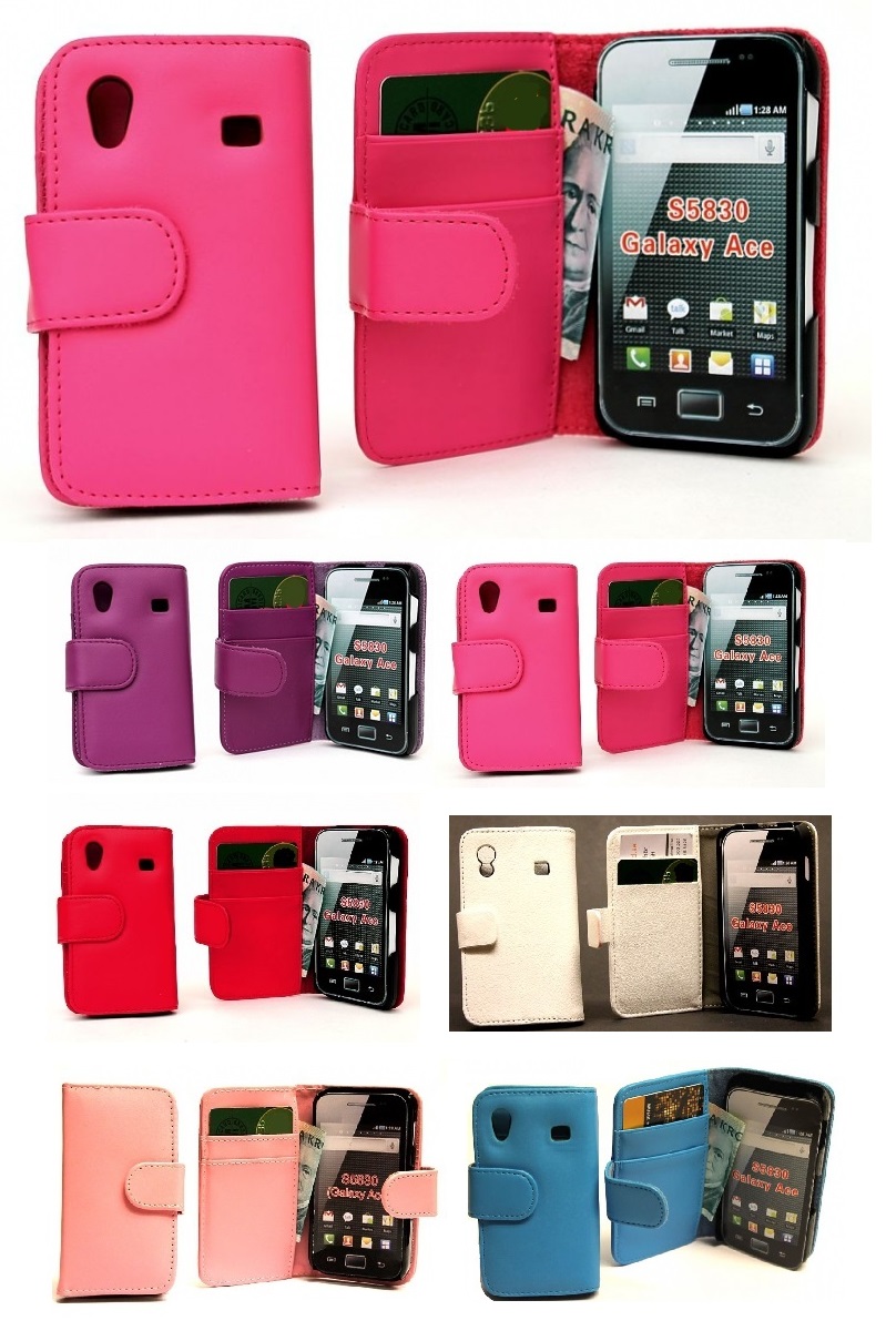 CoverInPlnboksfodral Samsung Galaxy Ace (s5830)