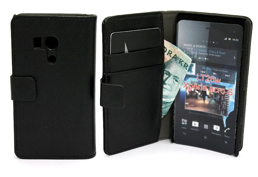 billigamobilskydd.seStandcase wallet Sony Xperia Acro S LT26w