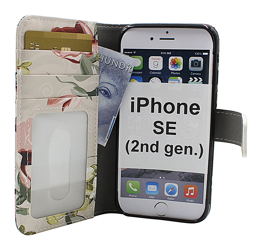 CoverInSkimblocker Magnet Designwallet iPhone SE (2nd Generation)