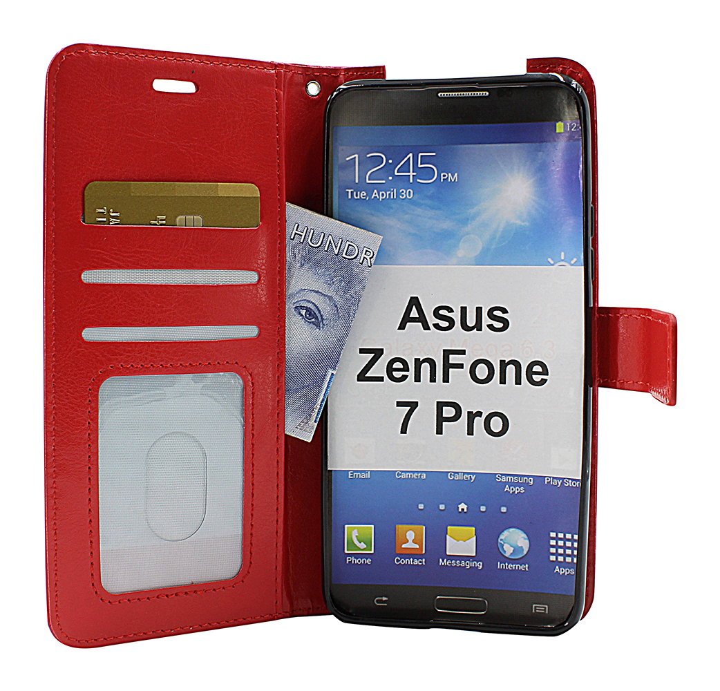 billigamobilskydd.seCrazy Horse Wallet Asus ZenFone 7 Pro (ZS671KS)