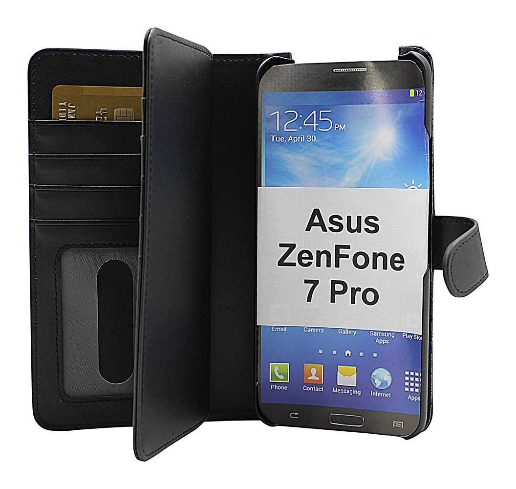 CoverInSkimblocker XL Magnet Fodral Asus ZenFone 7 Pro (ZS671KS)