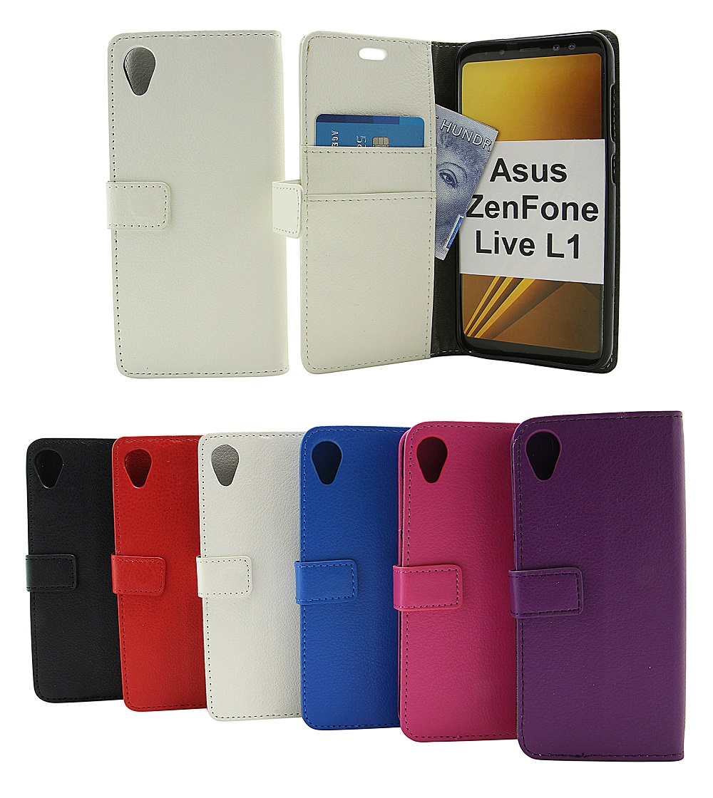 billigamobilskydd.seStandcase Wallet Asus ZenFone Live L1 (ZA550KL)
