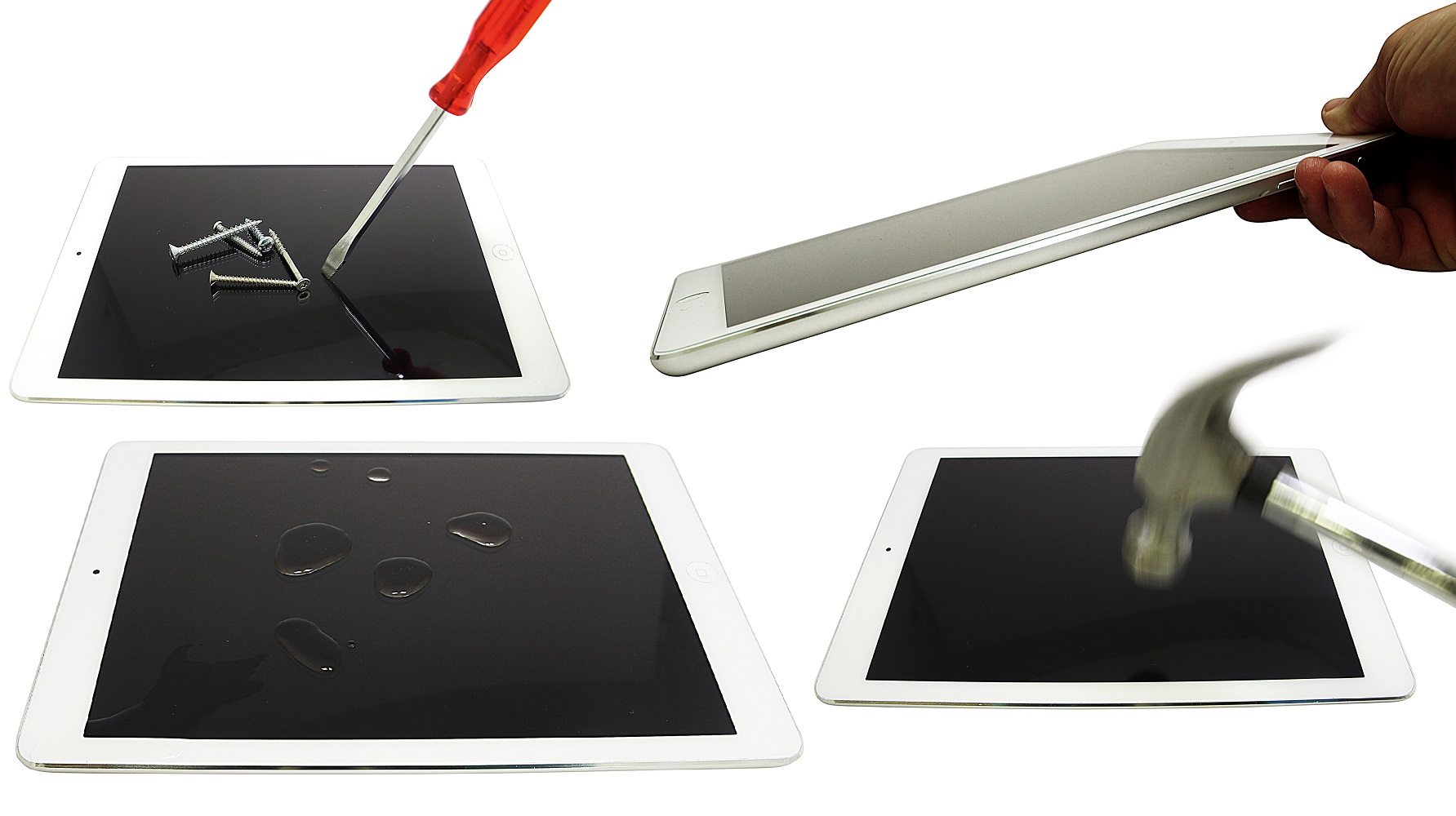 Skärmskydd av härdat glas iPad Air, Air 2, iPad Pro 9.7