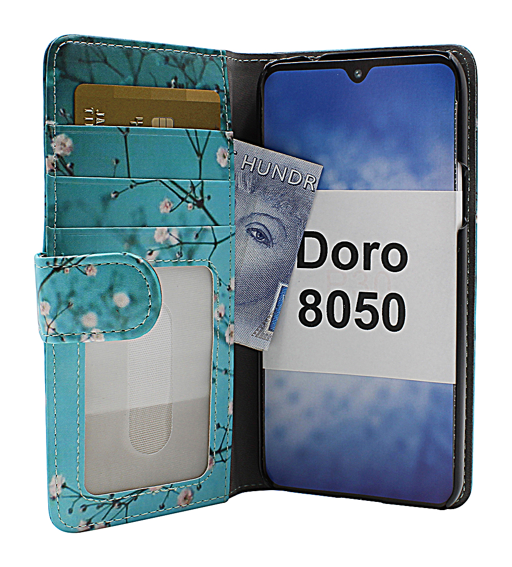 CoverInSkimblocker Designwallet Doro 8050