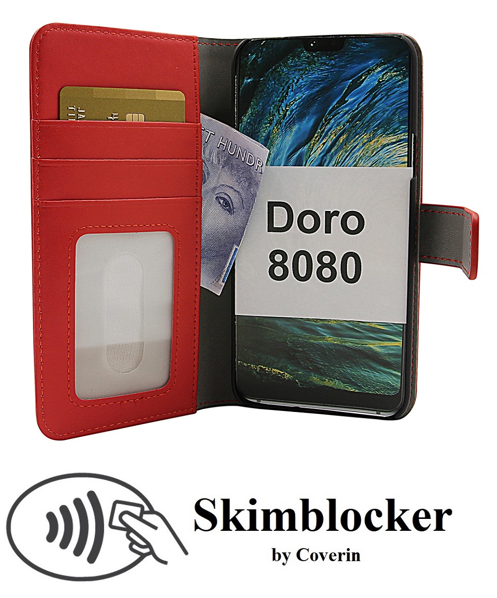 CoverInSkimblocker Magnet Fodral Doro 8080