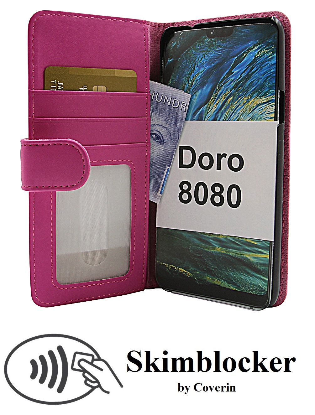Skimblocker Plånboksfodral Doro 8080