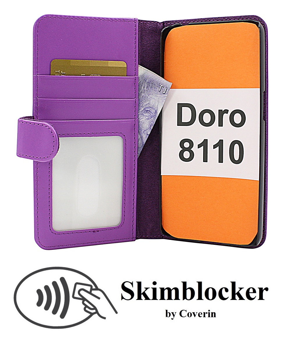 CoverInSkimblocker Plnboksfodral Doro 8110