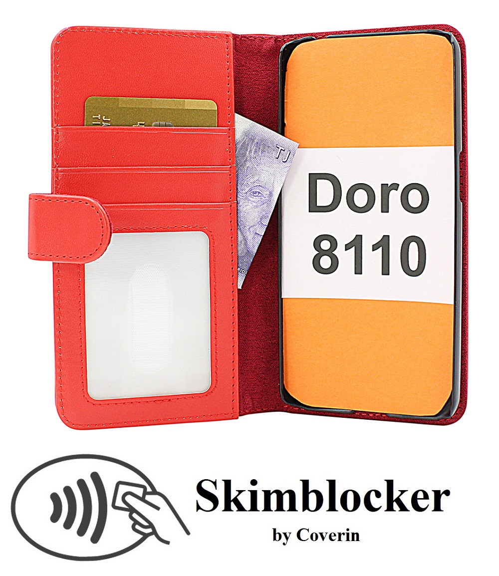 CoverInSkimblocker Plnboksfodral Doro 8110