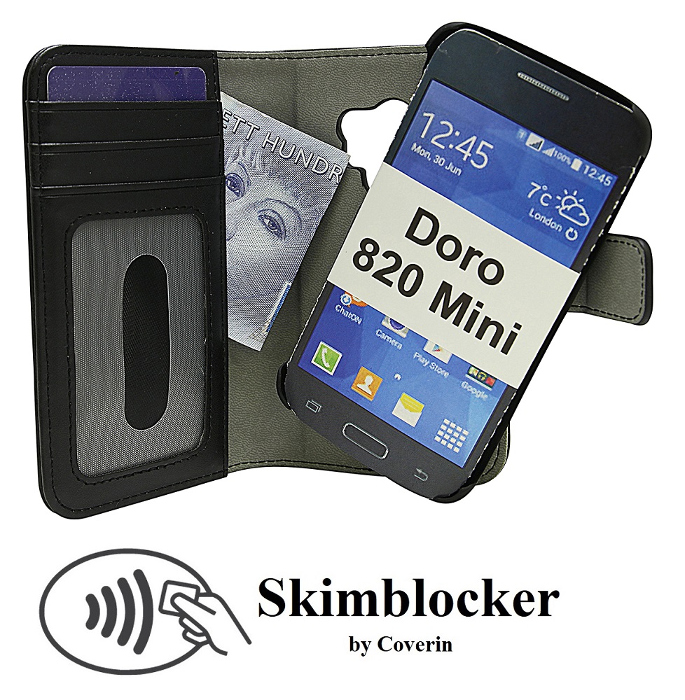 CoverInSkimblocker Magnet Fodral Doro Liberto 820 Mini