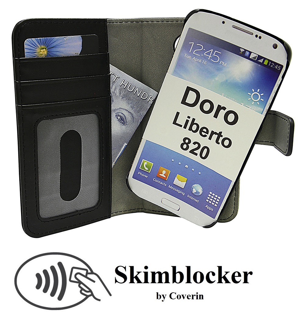 CoverInSkimblocker Magnet Fodral Doro Liberto 820