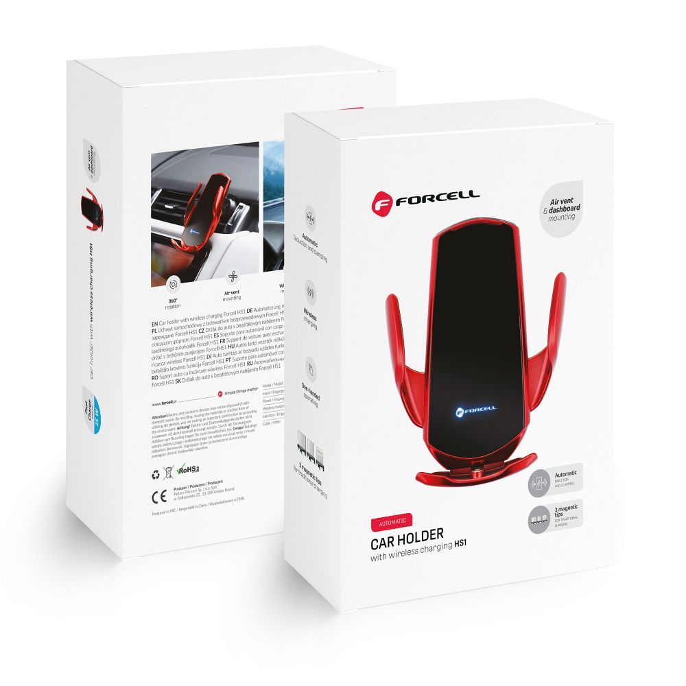 Product Image for Universal bilhållare med trådlös laddning
