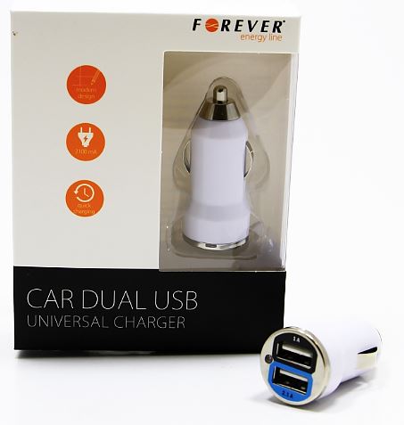 ForeverForever Dual USB Universal billaddare 2100 mA