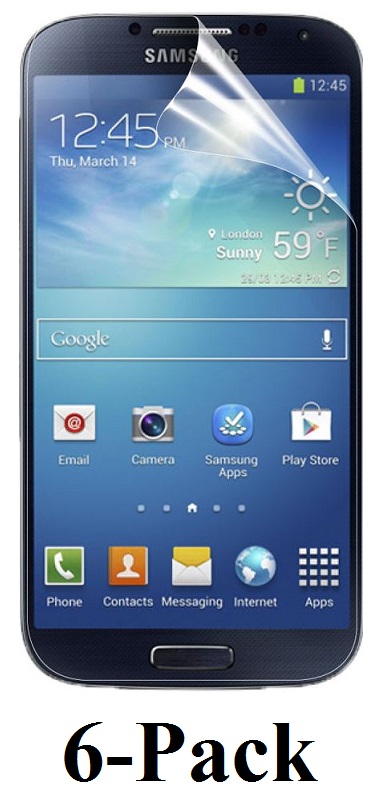 billigamobilskydd.seSamsung Galaxy S4 skrmskydd (i9500,i9505,i9506) 6-Pack